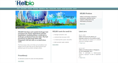 Desktop Screenshot of helbio.com