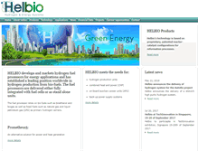 Tablet Screenshot of helbio.com